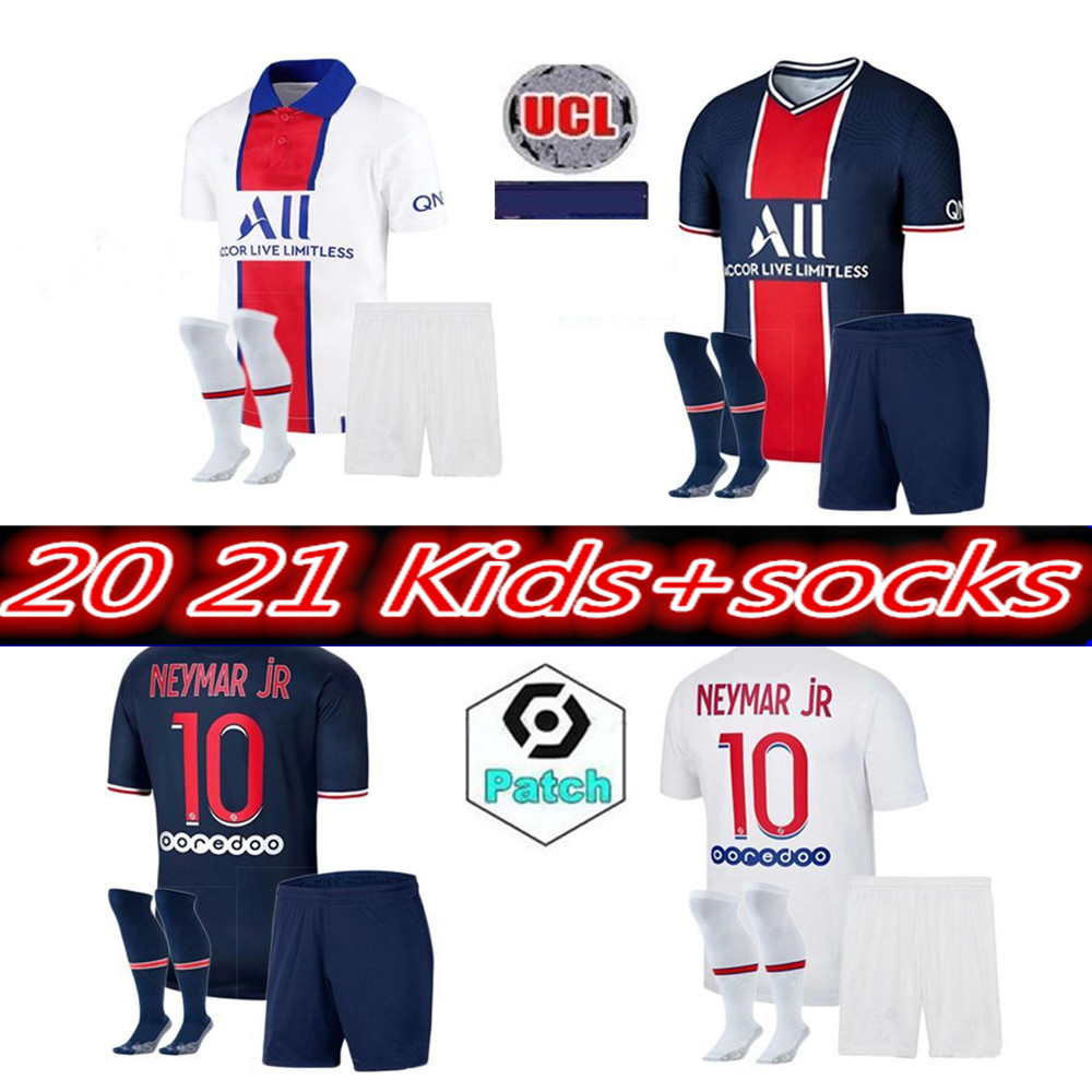 

men kids football shirts Paris 2020 2021 MBAPPE CAVANI soccer jerseys 19  21 NEYMAR JR ICARDI MARQUINHOS kits Third maillot de foot, Colour 3