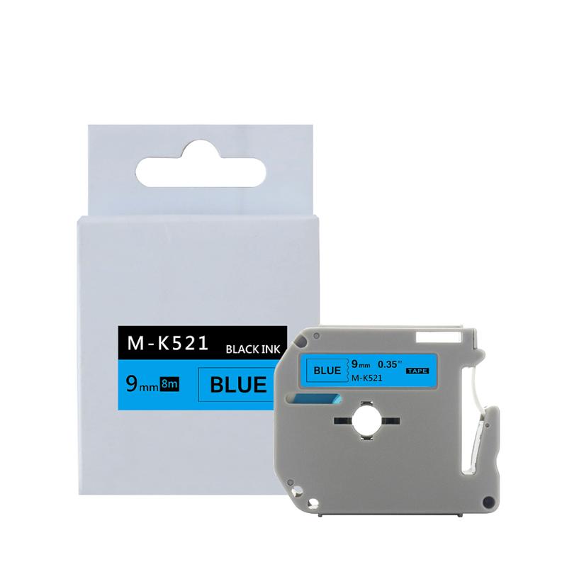 

2pcs cheap thermal tape compatible 9mm label tape M-K121 K221 K421 K921 for Brothers label printers promotion
