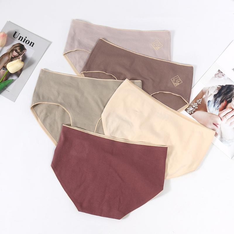 

CMENIN 3Pcs/lot NEW women sexy panties Women Underwear Girls Seamless Panties Briefs Cotton Breathable Pantys Underpants P0120, Skin