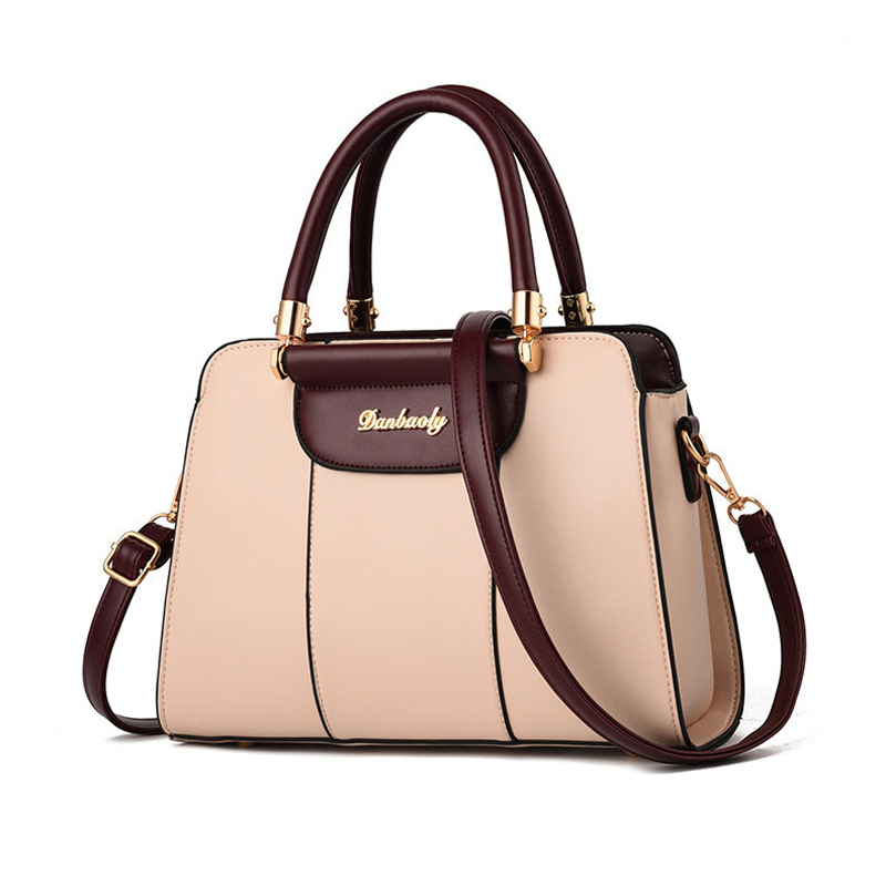 

Handbags For Women 2020 Litchi Pattern PU Leather Casual Shoulder Messenger Bags Ladies PU Purse, Yellow