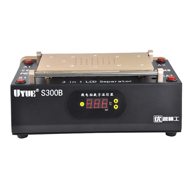 

UYUE S300B 3 In 1 Middle Frame Separtor Machine Bezel Built-in Vacuum For LCD Refurbish Repair 7 Inch