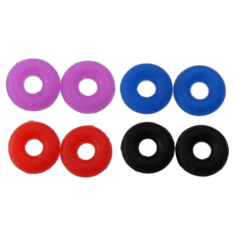 

100Pcs Rubber Stopper Antiskid Locating Ring Spacer Beads DIY Jewelry Making