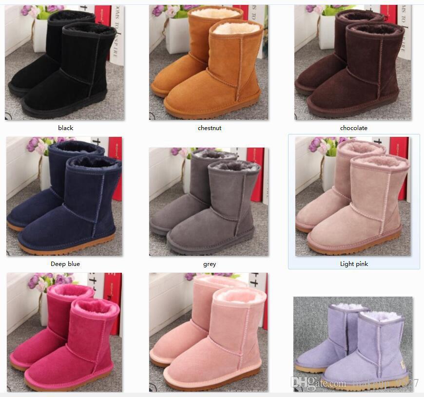 

2023 Hot sell Brand Children Girls Boots Shoes Winter Warm Toddler Boys Boots Kids Snow Boots Children's Plush Warm Shoes, Purple
