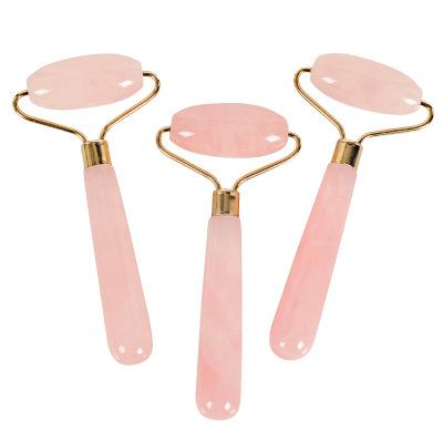 Rose Quartz Natural Crystal Powerful Healing Chinese of Massage Rollers crystal bluetooth jade wholesale-image-564955607