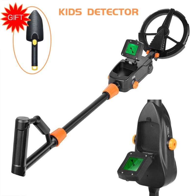 

Kids Metal Detector LED display MD-1008A Underground Treasure Gold Detectos Finders Seeker DIY with shovel