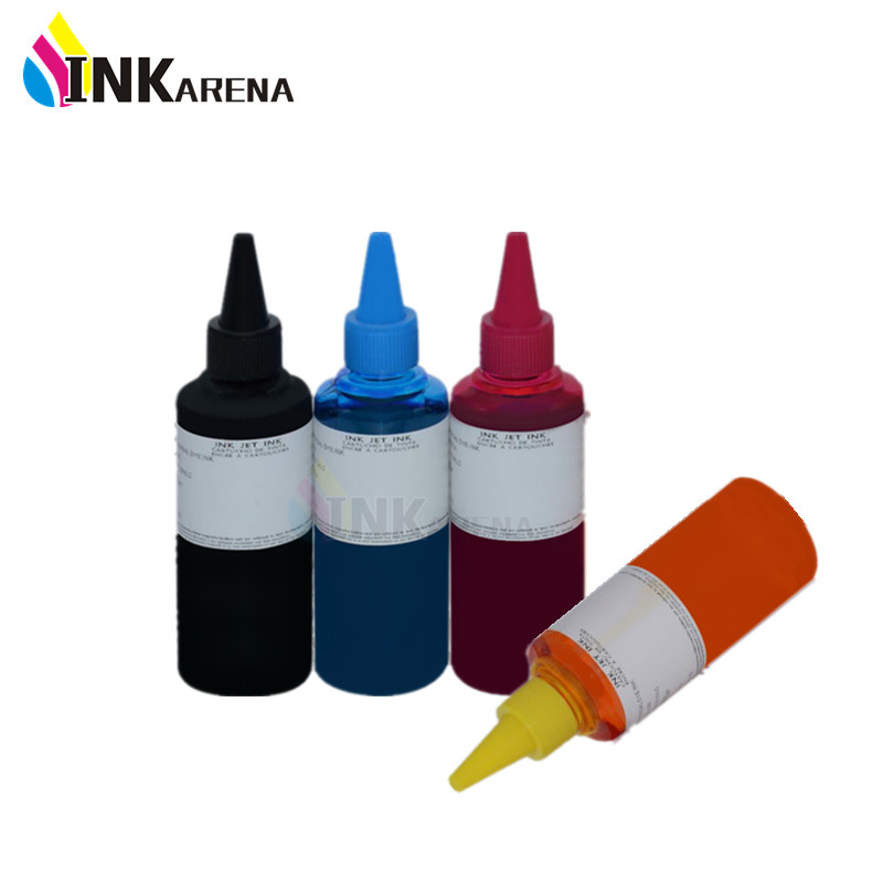 

INKARENA Refill Dye Ink kit For for Canon Brother Inkjet Printer CISS Cartridge 400ML Printer Bottle Ink Color