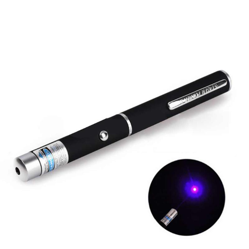 

Blue Pointer LED Pen Beam Light 405nm 5MW Professional High Power Presenter