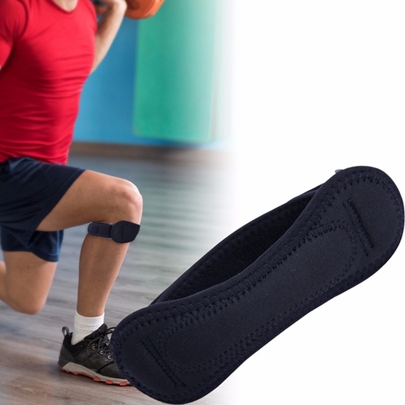 

1PCS Outdoor Sports Knee Support With Adjustable Tendon Basketball,football,gym,tennis,volleyball,bike,runningKnee Braces, Black