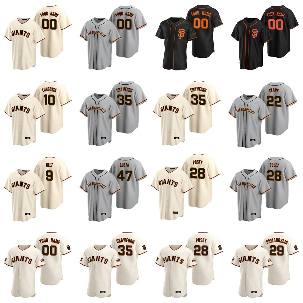 

Baseball Jerseys Mauricio Dubon Jersey Womens 6 Steven Duggar 7 Donovan Solano 8 Alex Dickerson Buster Posey Brandon Crawford Custom Stitche, Youth 2020 flex base black