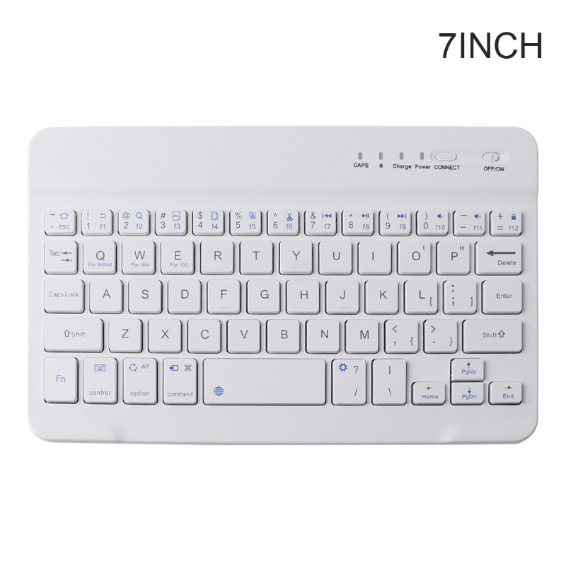

7/9/10 Inches Wireless Bluetooth Lightweight Rechargeable Keyboard Cellphone Tablet Keyboard Portable Travel Keypad