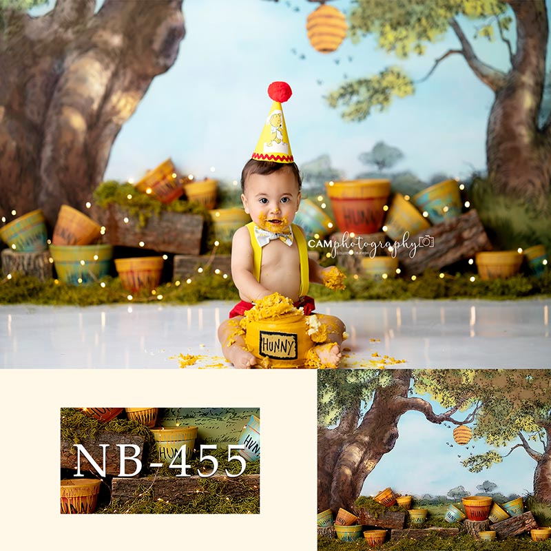 

Hunny Child Photography Backdrop Newborn Baby Photo Background Birthday Baby Shower Backdrop photocall Banner