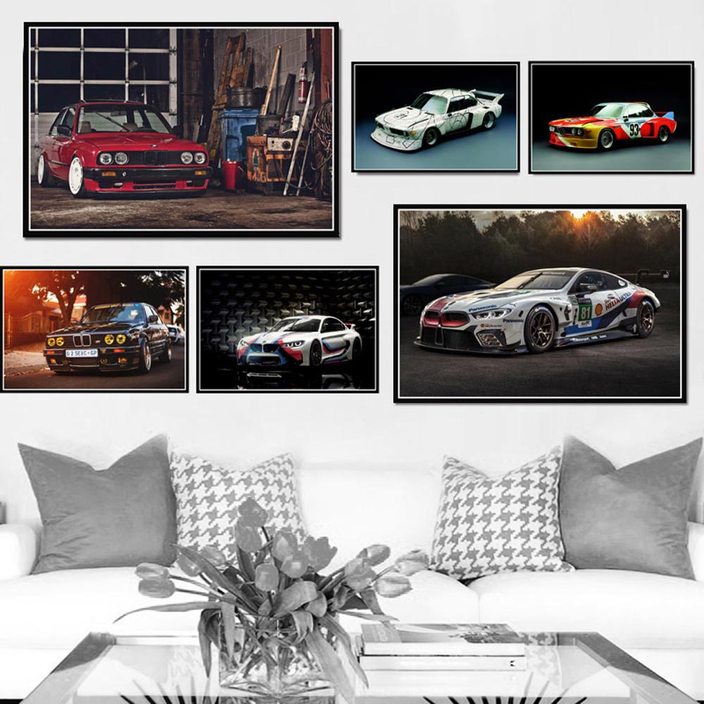 BMW Logo Car Classic Canvas Print Poster Art Home Decor Wall Art BMW Logo Car Classic Canvas Print Poster Art Home Decor Wall Art