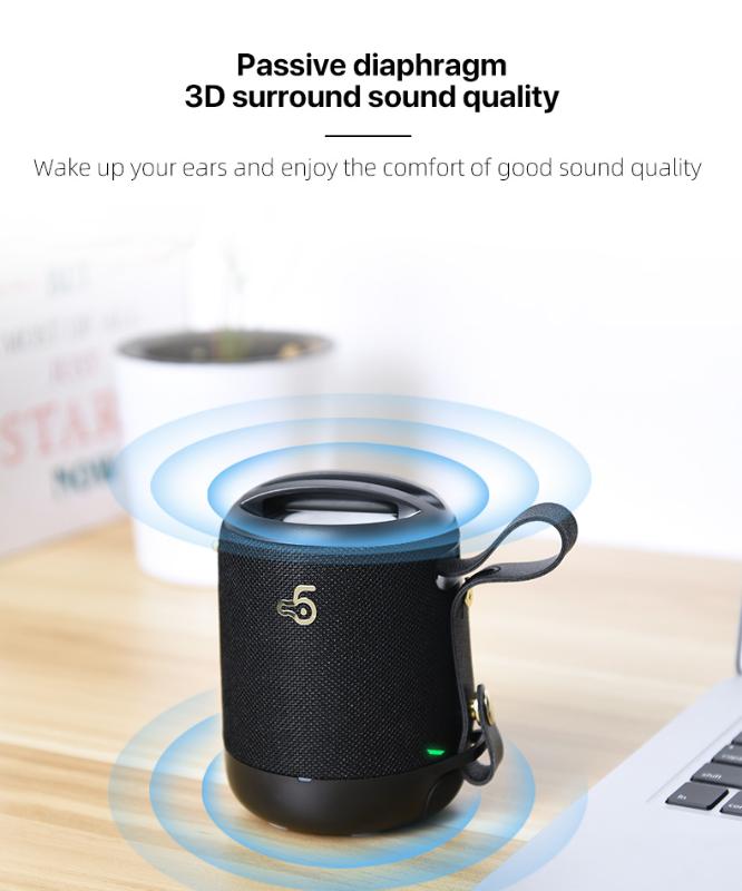 

50pcs/lot Top Sounds Quality Wireless Bluetooth mini speaker Outdoor Waterproof Bluetooth Speaker Can Be Used As Power Bank