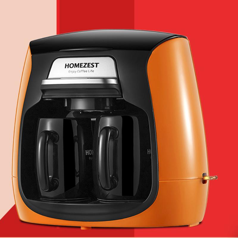 

Homezest Cm-316 Mini Double Cup Coffee Machine Household Automatic American-Style Drip Coffee Machine Maker