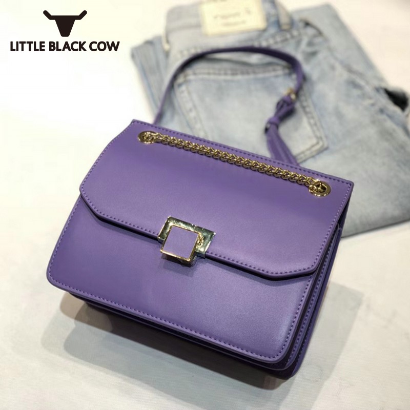 

2020 New Elegant Ladies Flap Genuine Leather Shoulder Bag Women Chain Crossbody Bags Fashion Handbag Colors Slung Messenger Bags, Beige