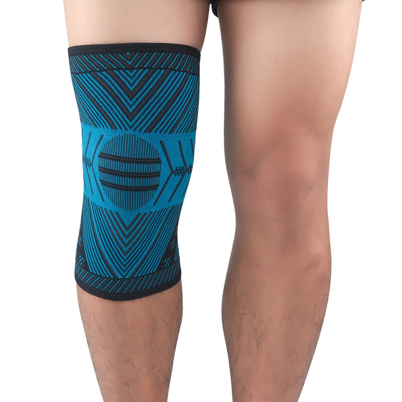 

1pcs Compression Knee Sleeve Best Knee Brace Pads Support Running Basketball Workout Sports Anti-slip Protector