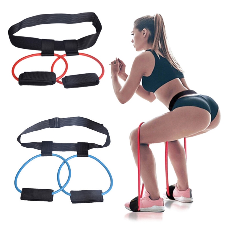 

Fitness Bands Set Resistance Bands For BuLegs Muscle Training Adjust Waist Belt Elastic Pedal Exerciser Workout z