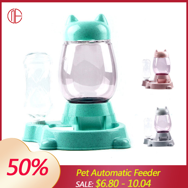 

Pet Automatic Feeder Dog Dispenser Cat Drinking Bowl Large Capacity Cat Feeding Bowls for Dogs Pet Auto Feeder Device
