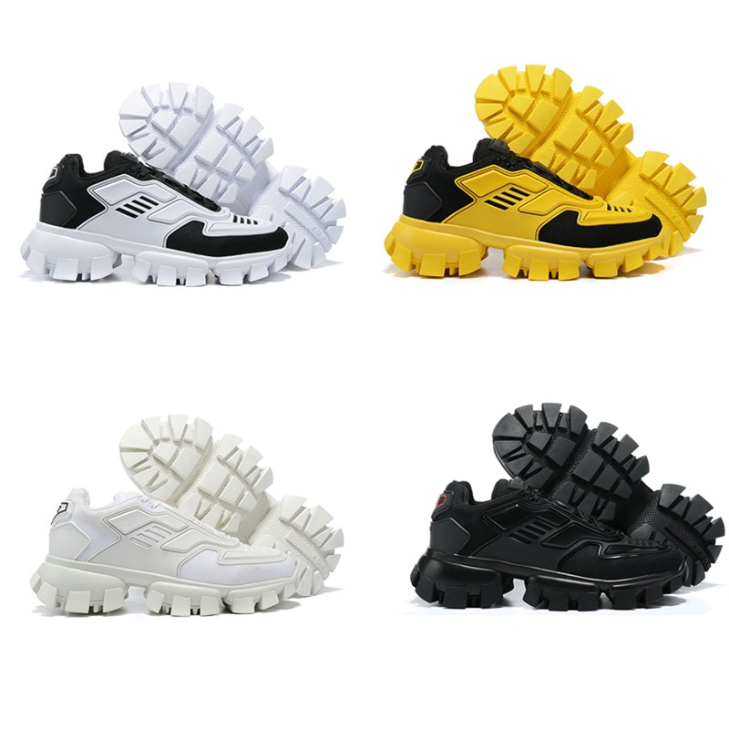 

Men Low Casual Shoes Lates P Cloudbust Thunder Lace up progettista Shoes 19FW Series Capsule Platform Color Matching lusso Sneakers 2020 40, Black