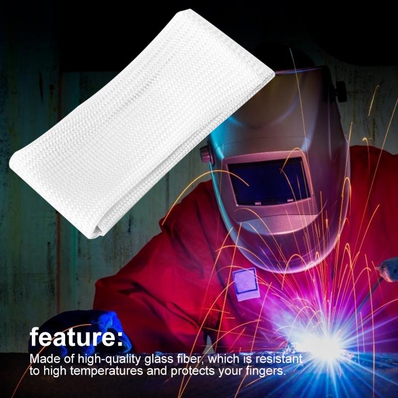 

Argon Arc Finger Welding Gloves Heat Shield Durable Guard Heat Protection 900-1200 Degrees Welding Finger Covers