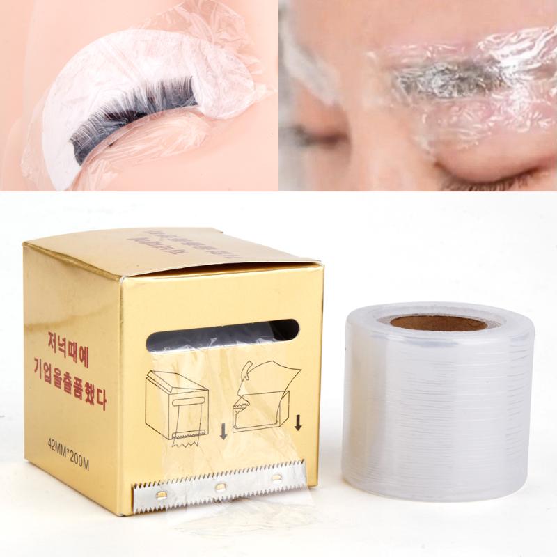 

1Box Eyelash Remover Wrap Grafting Eyelashes Plastic Wrap Preservative Film Lash Extensions Accessories Professional Makeup Tool