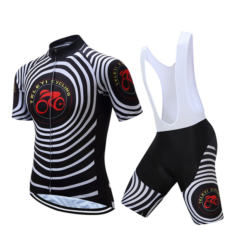 

Teleyi Cycling Jersey Ropa Ciclismo Pro Team Short Sleeve Bicycle Clothing Bike Sportswear Breathable Mountain Cycling Clothing