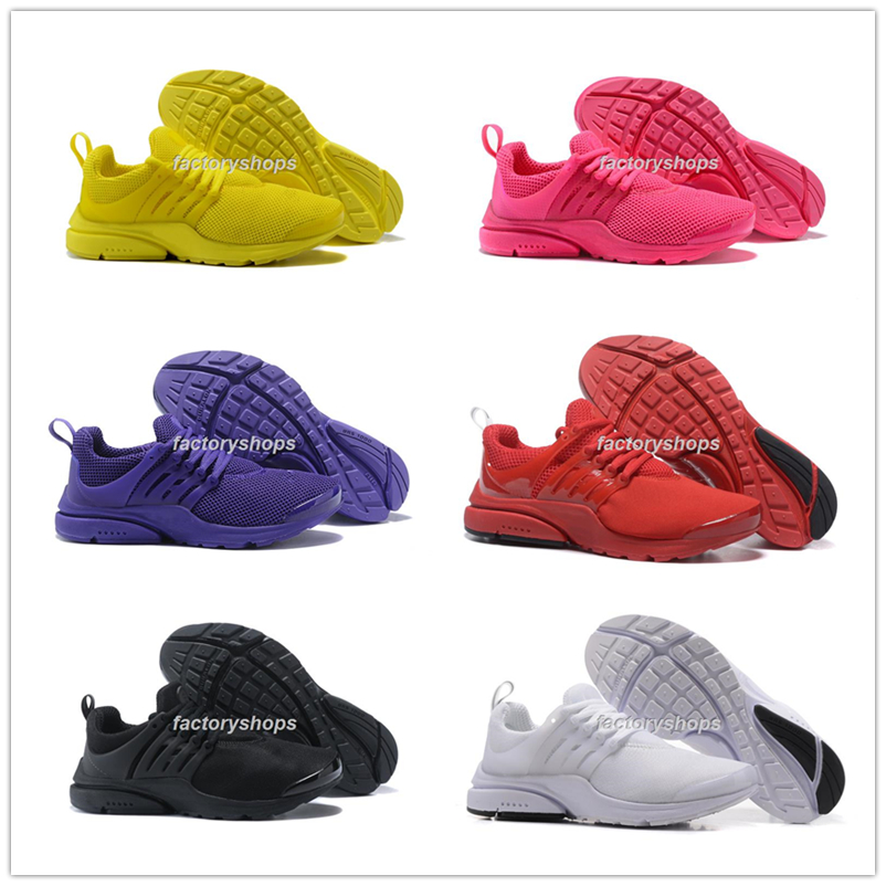 

New 2018 Prestos 5 Running Shoes Men Women Presto Yellow Pink Oreo Outdoor Fashion Jogging Sports Sneakers Size US 5.5-12, #03