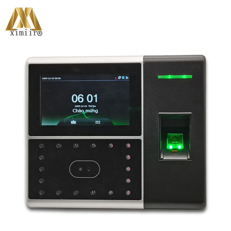 

Multi-Biometric Time Attendance and Access Control Terminal Face & Fingerprint Attendance With Card,Battery Free SDK iFace302