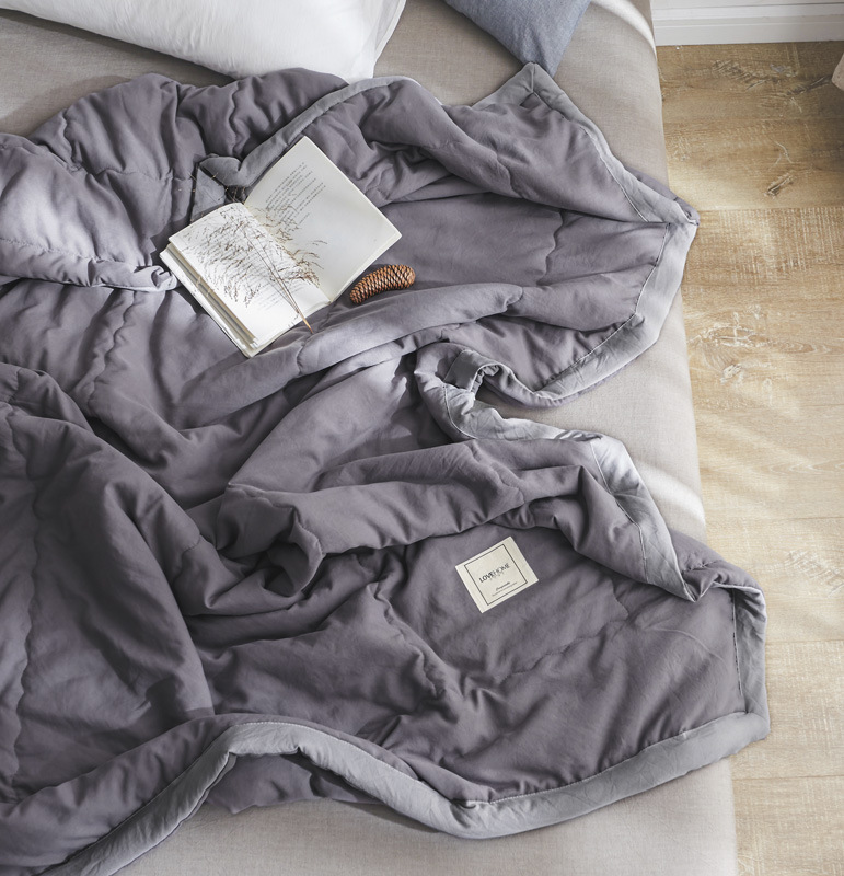

2020 New Washed Quilting Summer Quilt Polyester Bedspread Blankets 150*200cm 180*200cm 200*230cm Stitching Bed Covers