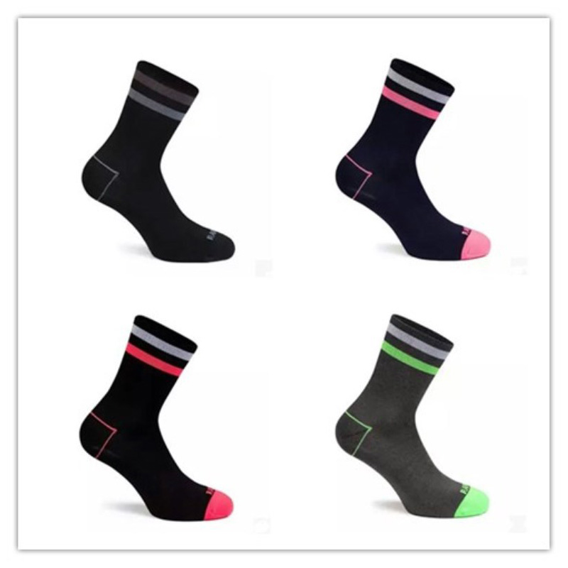 

Hot Professional Summer Sport Cycling Socks Men Women Breathable Road Bicycle Socks Outdoor Sport Men Compression Running, Black grey