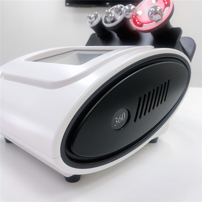 

Effective 3 in 1 body radio frequency + light therapy +360 degree rotation rf weight loss slimming machine