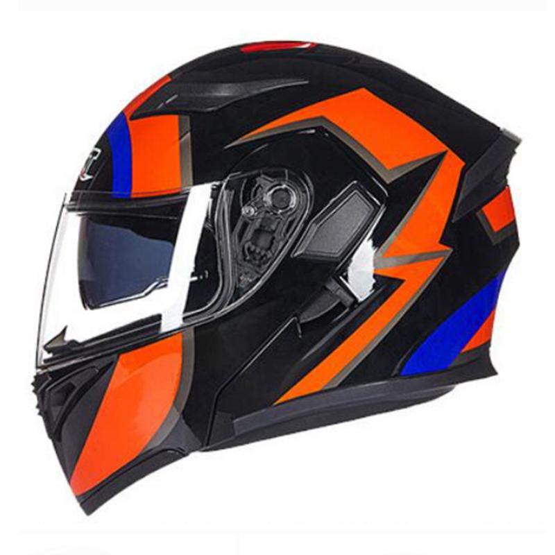 

GXT Motorcycle Helmet Flip Up Capacete da Motocicleta Cascos Moto Casque Full Face Racing Riding Helmet Motocross #, Colour 5
