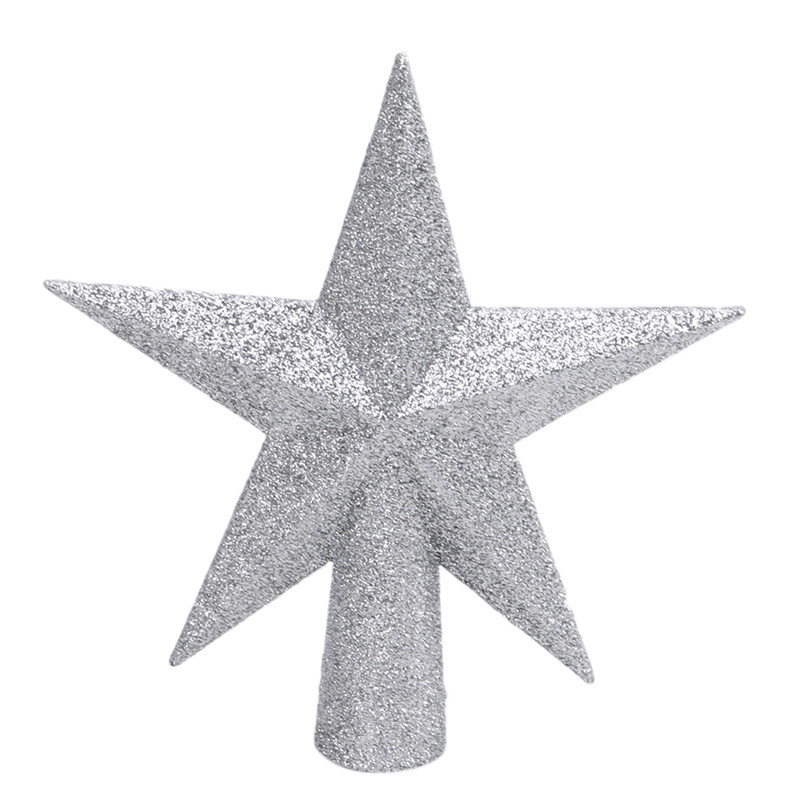 

15/20cm Christmas Tree Top Star Decorations For Decor Accessories Exquisite Ornament Xmas Decorative Supplies Multicolor