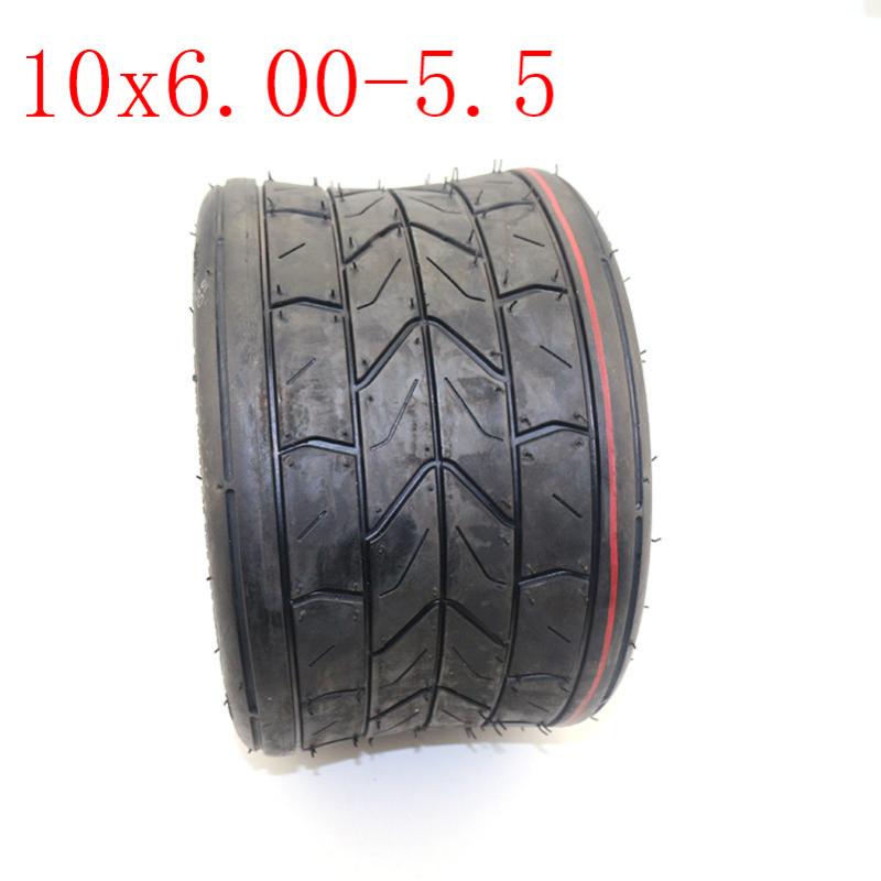

10 Inch Widened Vacuum Tyres 10x6.00-5.5 10*6.00-5.5 for Small Motorcycle Tubeless Tires Electric Scooter Motor
