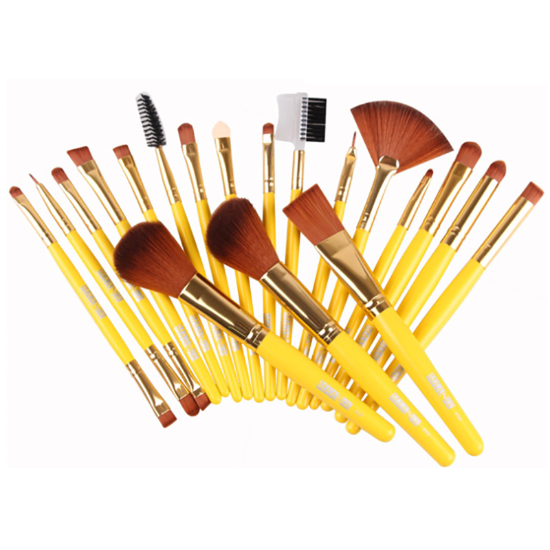 

19pcs/set Professional Candy Colored Make UP Brushes