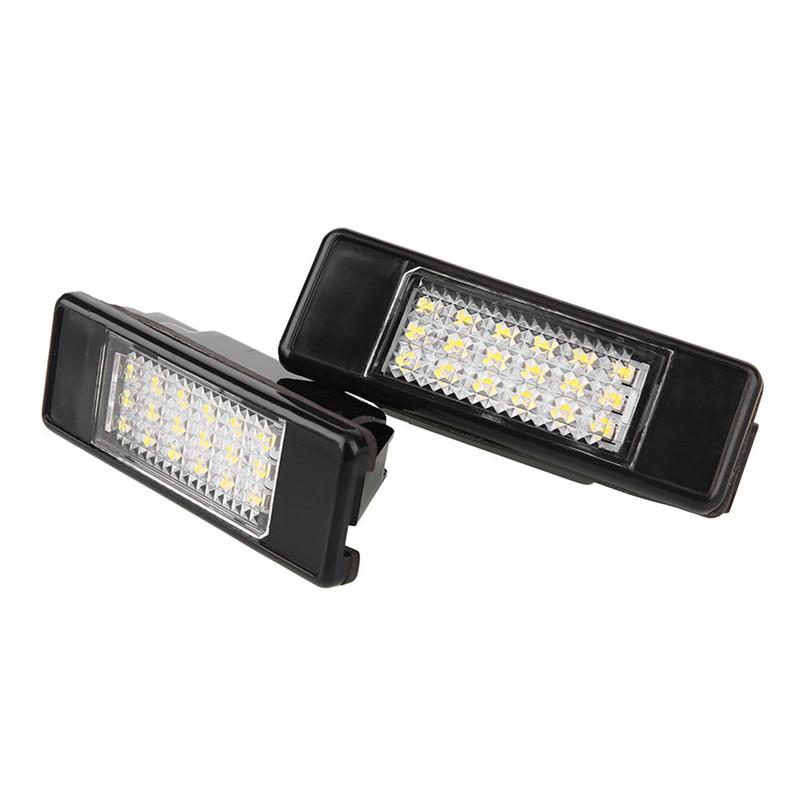 

1Pair LED Car License Plate Light for 207 308 Berlingo C2 C3 Pluriel Baujahr 2004 - 2009 C4 C5 Limousine C6 DS3