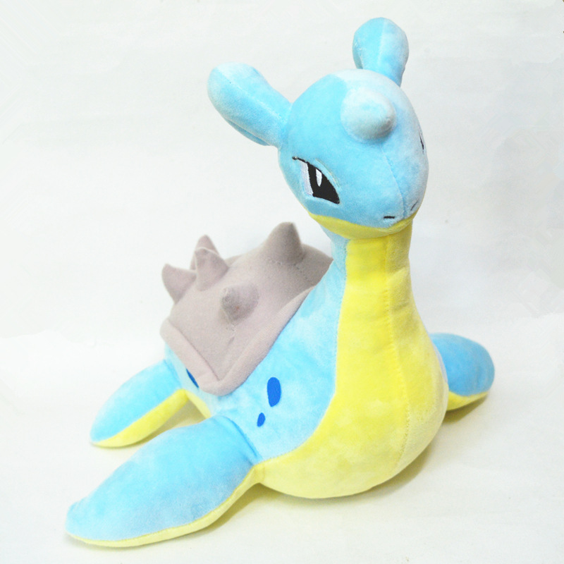 

Lapras Kids Toy Stuffed Doll Baby Plush Toy Holiday Halloween Gift 25cm, As picture