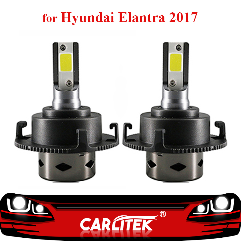 

CARLitek Mini H7 Canbus Car Led Headlights 12000LM For Elantra 2020 6000K 12V with Special Socket Fog Light Bulbs