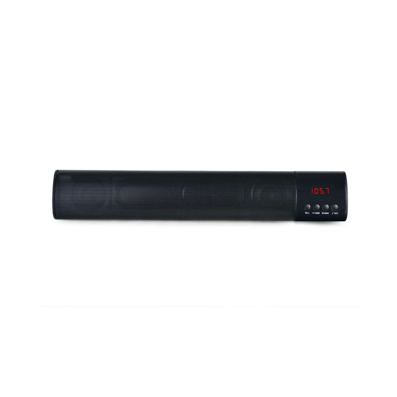 

Home TV PC bluetooth Soundbar Speaker Portable Wireless Subwoofer 3D Surround Speakers HiFi Support FM Radio Clock TF USB