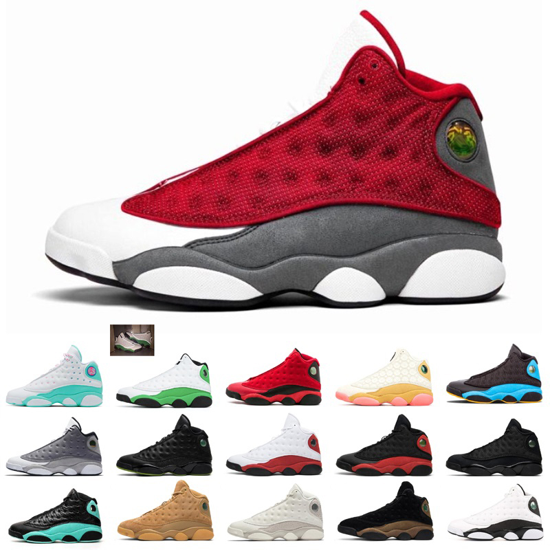 

Men Jumpman 13 13s Basketball Shoes Hyper Royal Flint Luky GREEN Reverse He Got Game Playground Black cat women Sneakers 36-47, 9 atmosphere grey 40-47