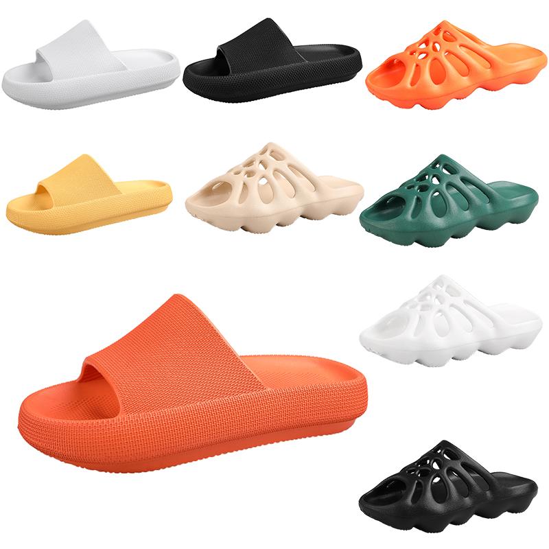 

Newest Arrivals Kanye West Slide Foam runner Womens Mens Slippers Childrens Kids Shoes Bone Resin Desert Sand beige Orange Beach Sandals, 9888white