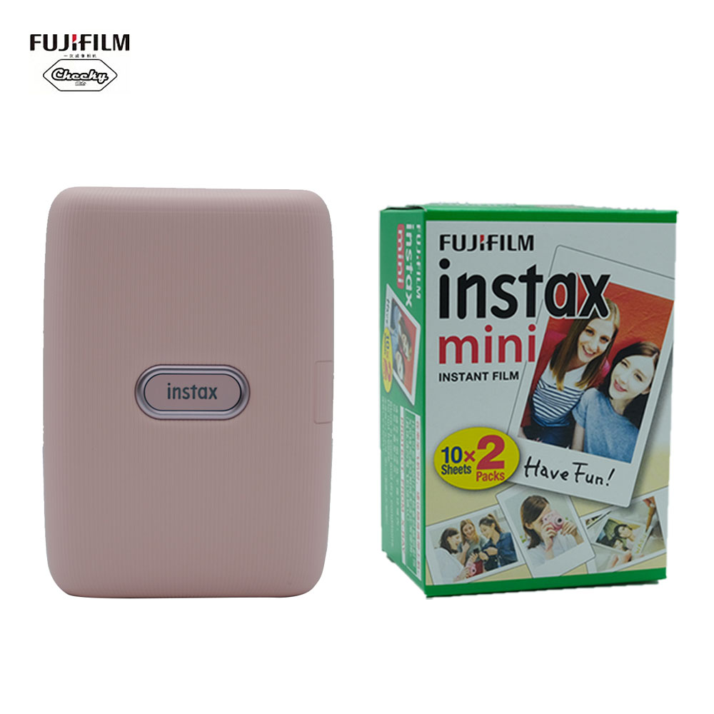 

Smartphone Photo Paper Film Printer Mini Link Mobile Phone Photo Printer + 10 20 Sheets Instax Film