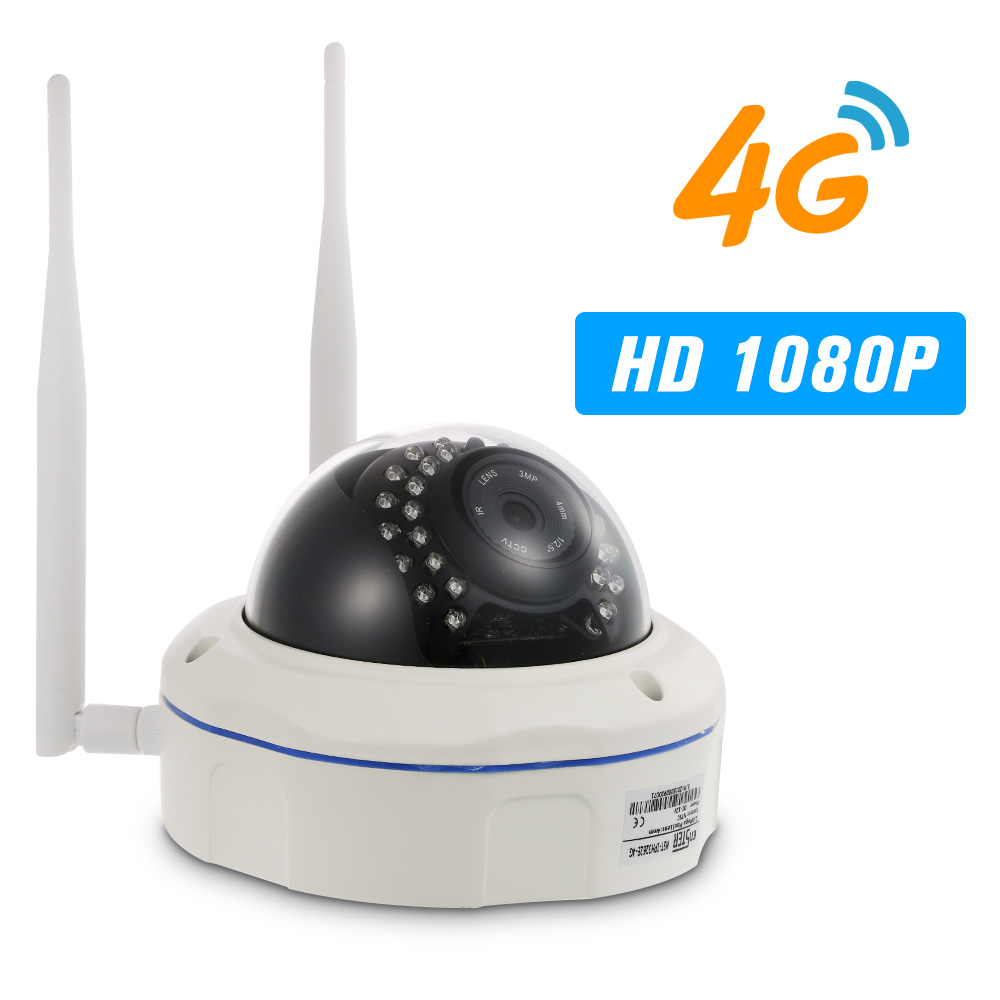 

1080P 4G Wireless IP Camera IR-CUT Night Vision 3G GSM Outdoor Waterproof CCTV Camera Video Surveillance Onvif IP Cameras