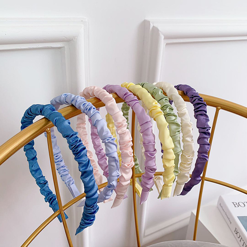 

1PC New Womens Fold Headband Candy Color Hairband Fashion Summer Headwrap Hair Band Hoop Hair Accessories