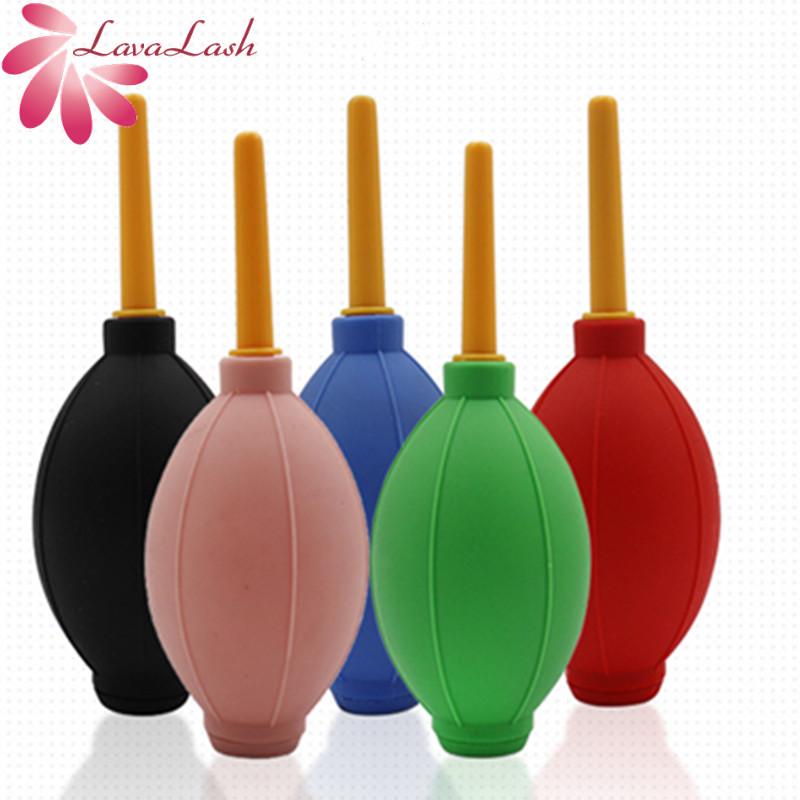 

5pcs/lot Wholesale grafting eyelash tools False Eyelash Dryer Eyelashes Extensions Air Blower Fast Dry Soft Silicone dry ball