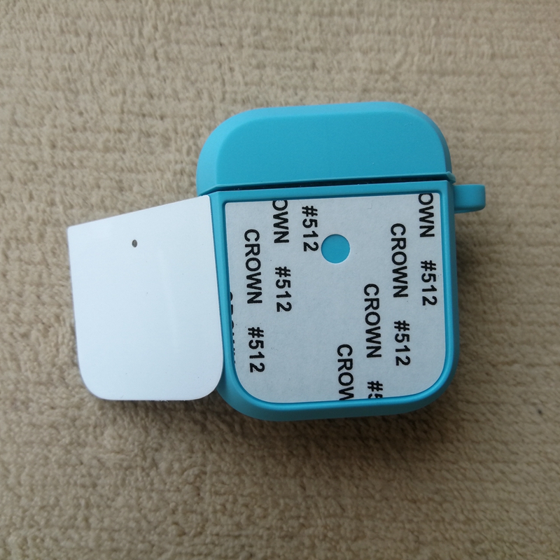 

Sublimation Silicone Headphone Cover For Airpod Case Earphone Protector Case Headset Airpods Pro 2 Customize Cover With Aluminum Sheet DHL