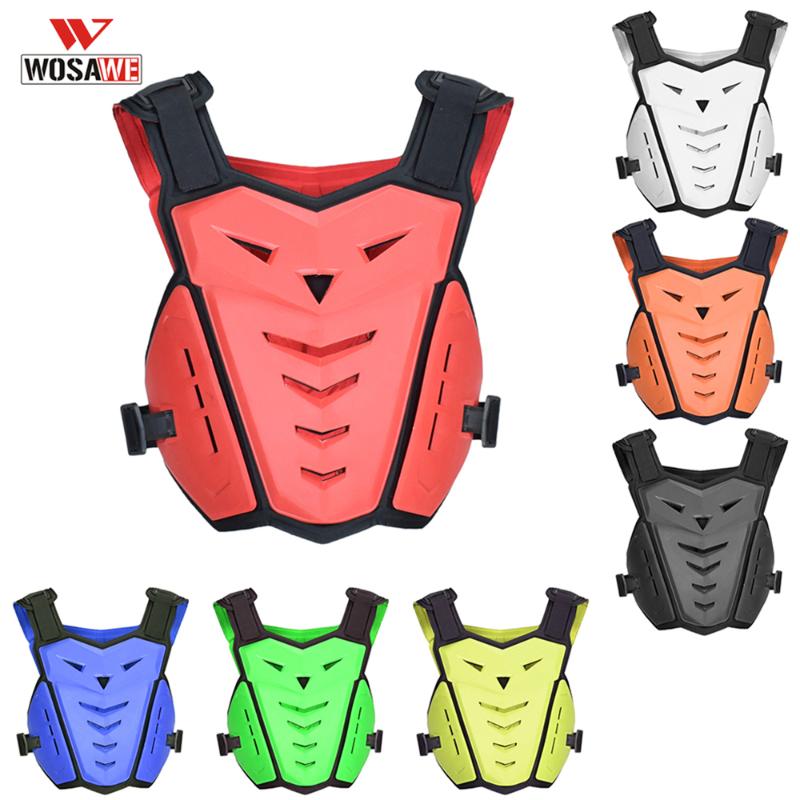 

Motorcycyle Armor Body Protector Armor Vest Motobike Cycling Safety Jacket Back Shoulder Kids Body Protector Gear Armored Girder