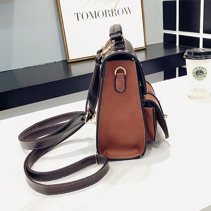 

Designer-Women's Bag Double Shoulder Bag 2019 New Coloured PU Mini Multi-purpose Women's Small Backpack