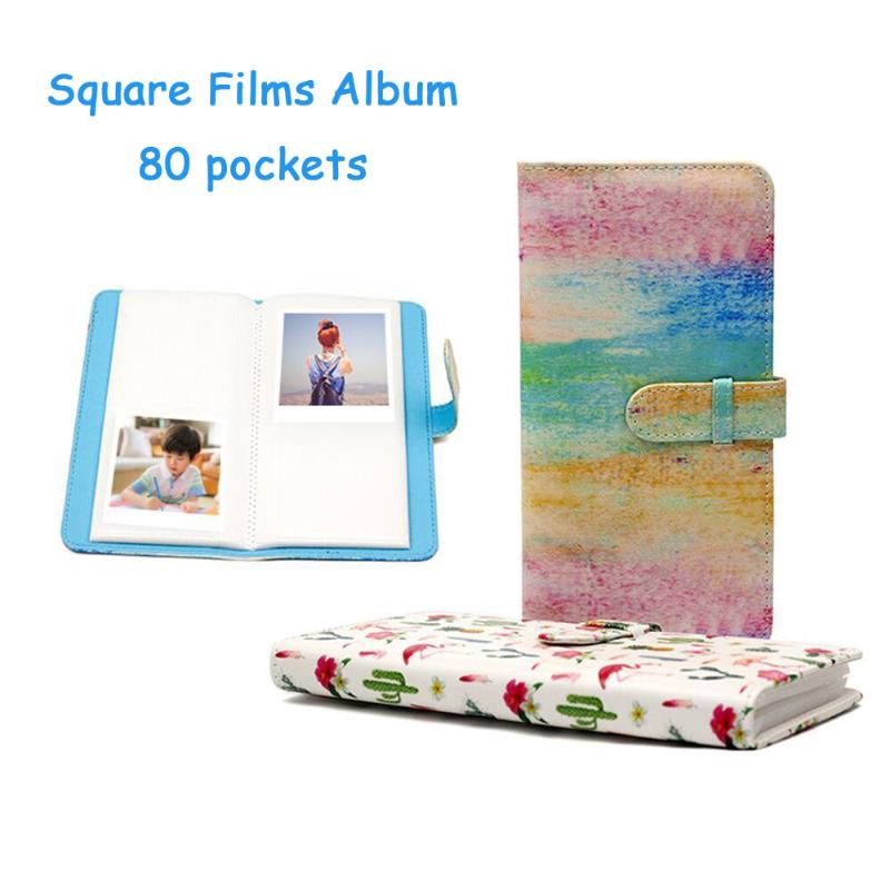 

80 Pockets Photo Instax Square Films Instax SQ20 SQ10 SQ6 SP-3 Instant Camera Photo Book