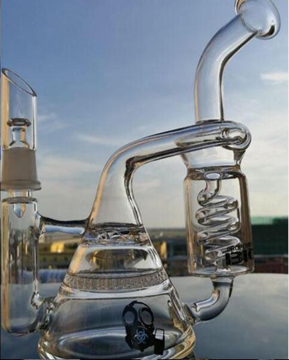 

12.5 inchs honeycomb perc percolator bongs water pipes recycler dab rigs oil pipe hookahs shisha accessories with 14mm joint